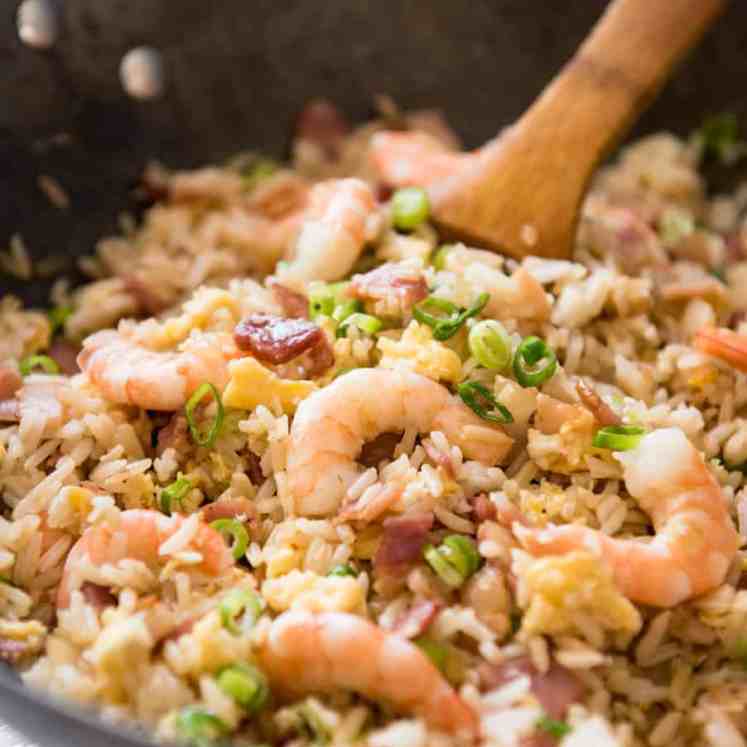 Chinese Fried Rice - A recipe for those who want Chinese Fried Rice that really does taste like what you get at restaurants..